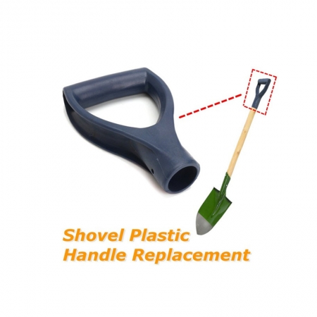 Plastic mold for shovel handle