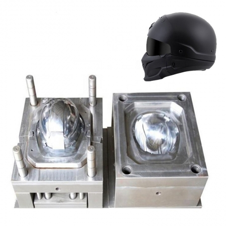 Plastic injection moulding plastic helmet mold making China manufacturer