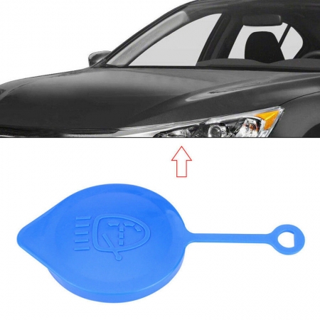 Plastic injection mold for car windshield washer fluid reserve tank cap lid