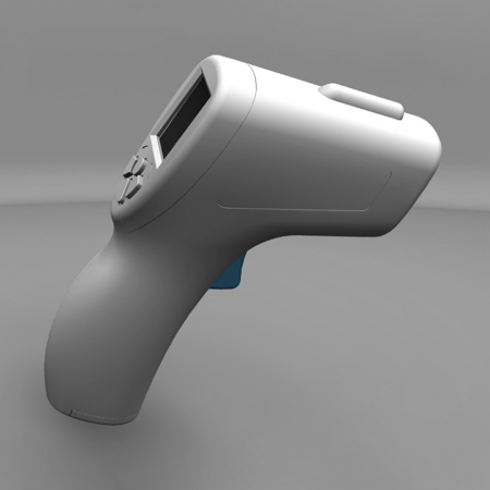 Customized plastic housing for non-contact infrared forehead thermometer