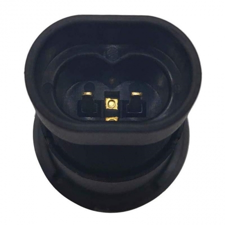 Rear window button plastic injection mold