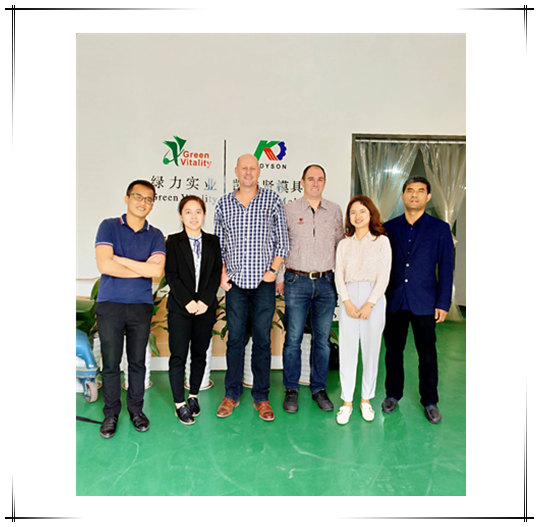 Welcome New Zeland Customer to visit GV Mold